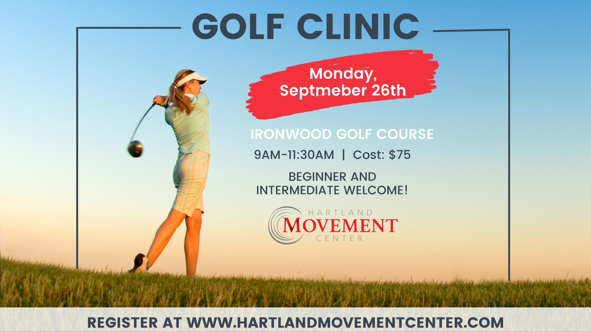 Hartland Movement Center | Golf Clinic | Hartland, WI