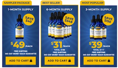 VivaSlim Pricing Details